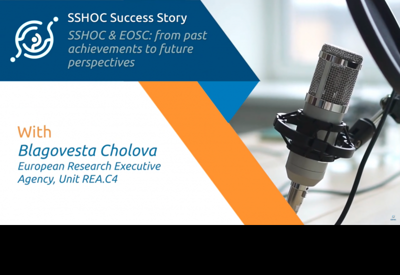 Interview with Blagovesta Cholova, EREA & SSHOC Project Officer