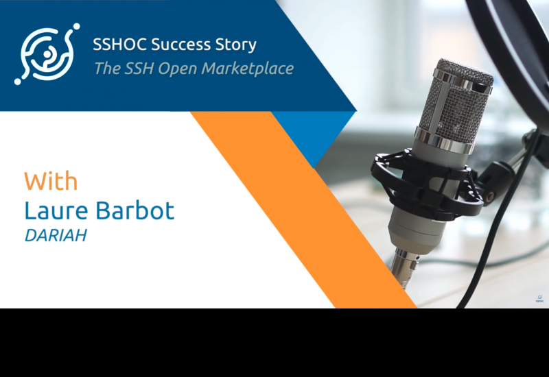 SSHOC Success Story: SSH Open Marketplace with Laure Barbot from DARIAH