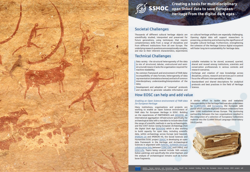 Creating a basis for multidisciplinary open linked data to save European Heritage from the digital dark ages